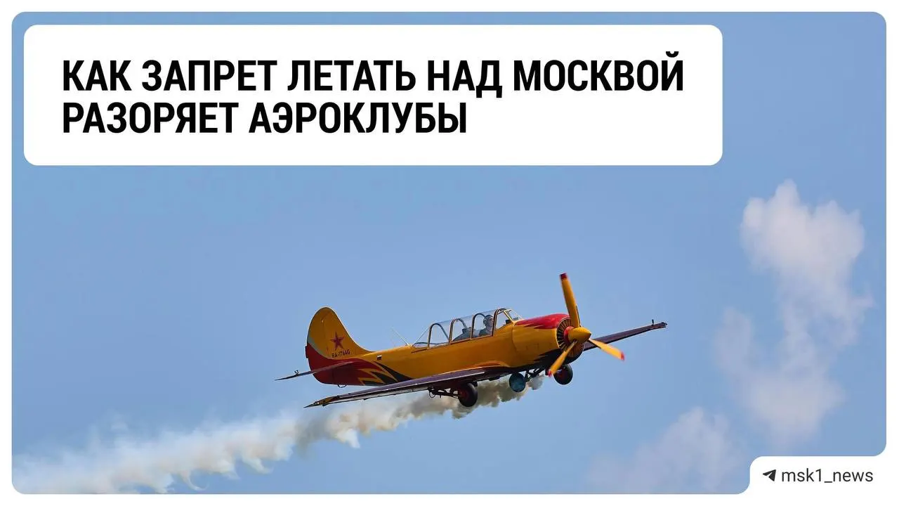 Ограничение полётов над столицей ударило по аэроклубам Подмосковья: бизнес терпит убытки и ждёт развязки.