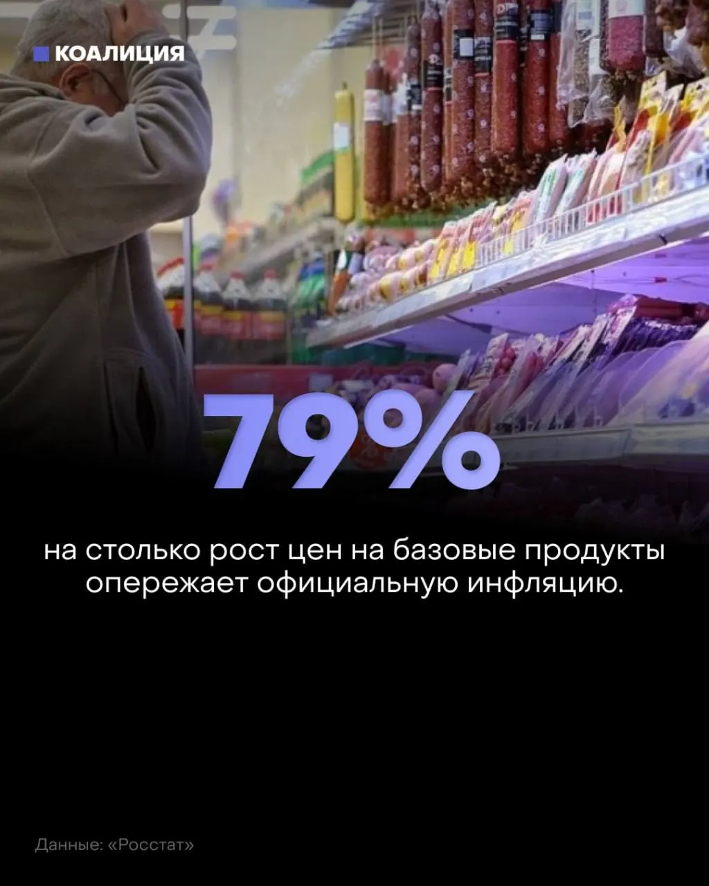 За январь–июль базовый набор подорожал примерно на 8,5% при инфляции около 4,8%. Овощи выросли на 27–36%, сахар — на 26%, мясо и рыба — на 11%. Доля расходов на еду достигла почти 40% бюджета; люди экономят на покупках возле дома.